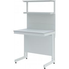 Стол лабораторный с двумя полками ЛК-1200 СП