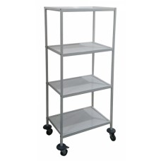 Стеллаж передвижной серии "Эконом" Э-048-СПЭ медицинский