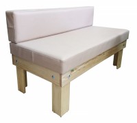 Банкетка со спинкой Э-106-БС