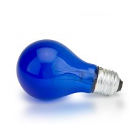 Лампа накаливания вольфрамовая (синяя) (60 Вт)